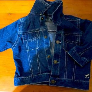 Denim baby jacket